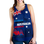 Racerback Tank - Sydney Opera Tank Top Aus Flag - Women - Vibe Hoodie