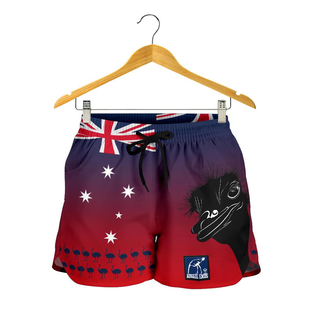 Short - Emus Short Aus Flag Southern Cross Australia - Women - Vibe Hoodie