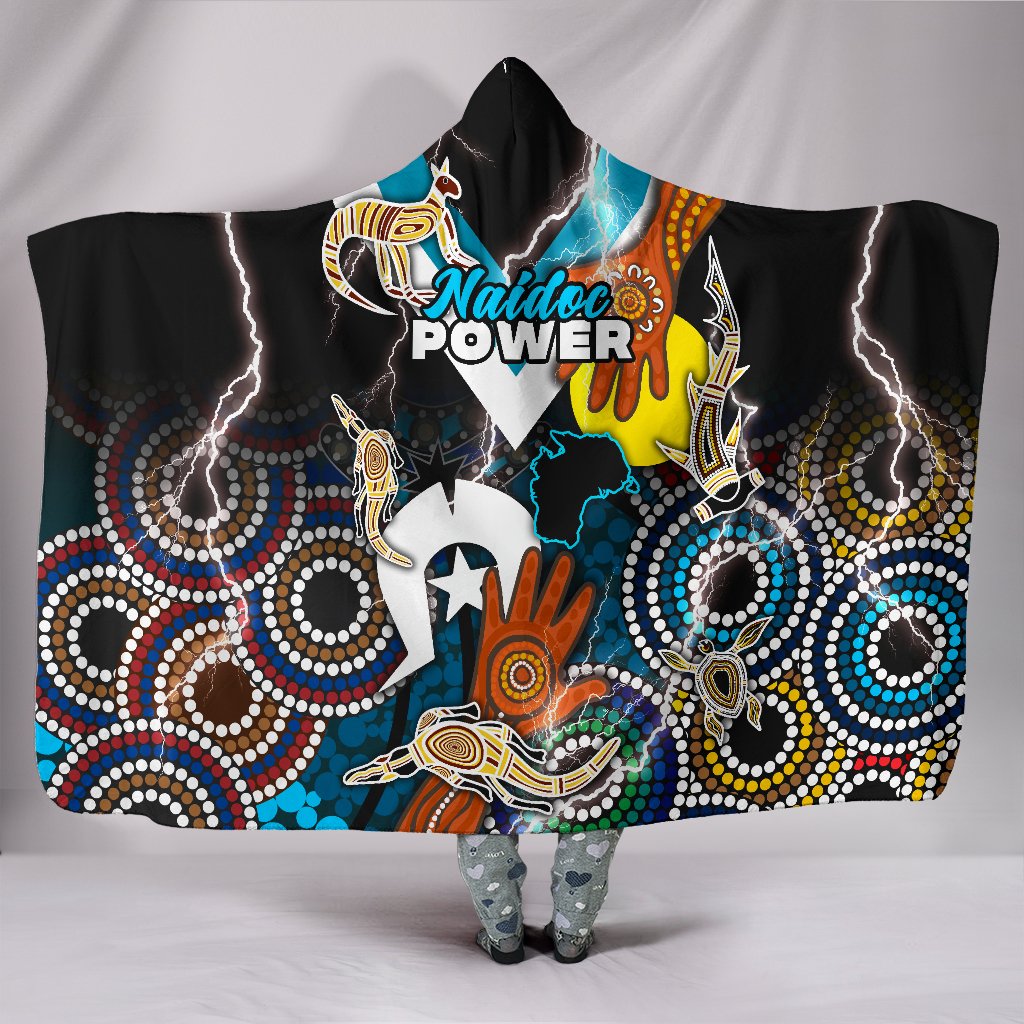 power-naidoc-week-hooded-blanket-adelaide-special-version
