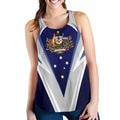 Racerback Tank - Australian Coat Of Arms Top Tank Southern Cross - Women - Vibe Hoodie