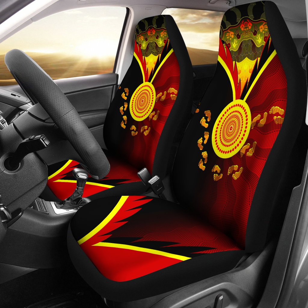 aboriginal-car-seat-covers-indigenous-flag-with-footprint-hand-art