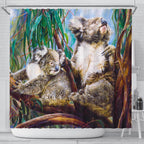 shower-curtain-koala-and-joey-3d-art