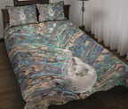 new-zealand-quilt-bed-set-te-mania-paua-shell-ruaumoko-quilt-and-pillow-cover