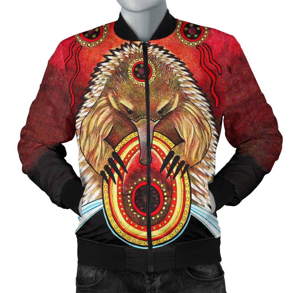 mens-bomber-jacket-australian-echidna