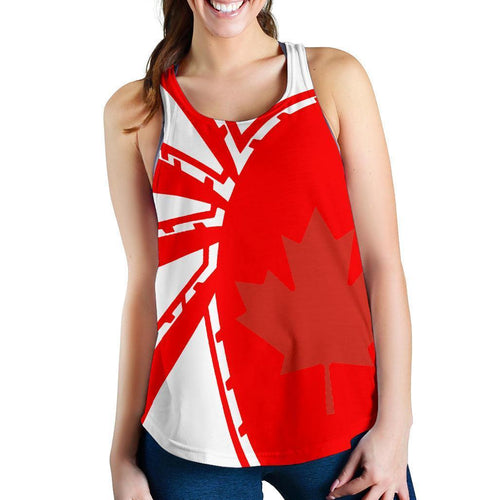 Canada Tank Top For Women Premium Style - Vibe Hoodie