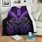 maori-manaia-new-zealand-premium-blanket-purple