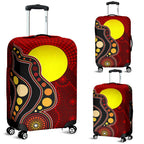 aboriginal-luggage-cover-australia-aboriginal-lives-matter-flag-circle-dot-painting-art-suitcase-cover