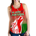 Portugal Rugby Women Racerback Tank Wolf - Os Lobos - Vibe Hoodie