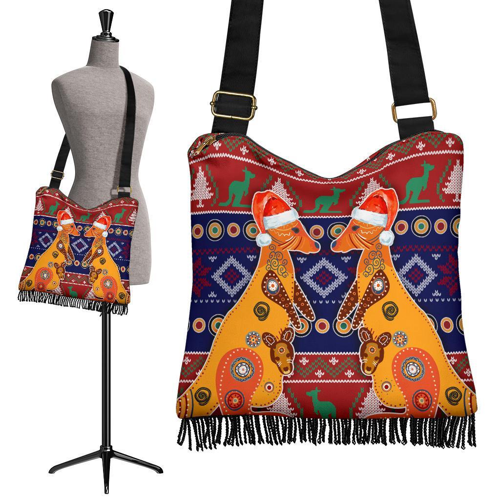 christmas-crossbody-boho-handbag-mother-kangaroo-in-christmas