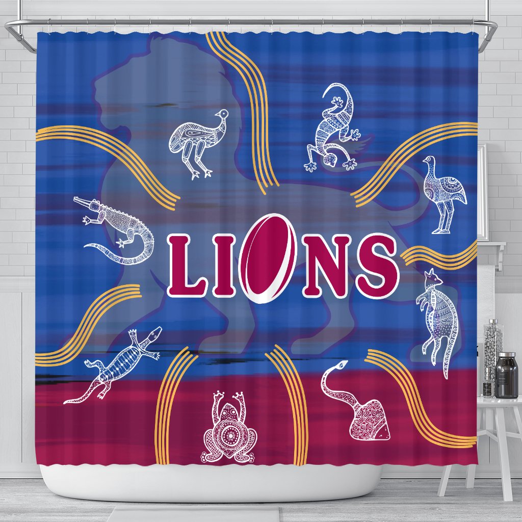 brisbane-shower-curtain-proud-lions-simple