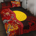 aboriginal-quilt-bed-set-red-indigenous-flag