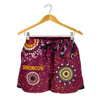 Brisbane Broncos Women Shorts Indigenous Country Style - Vibe Hoodie