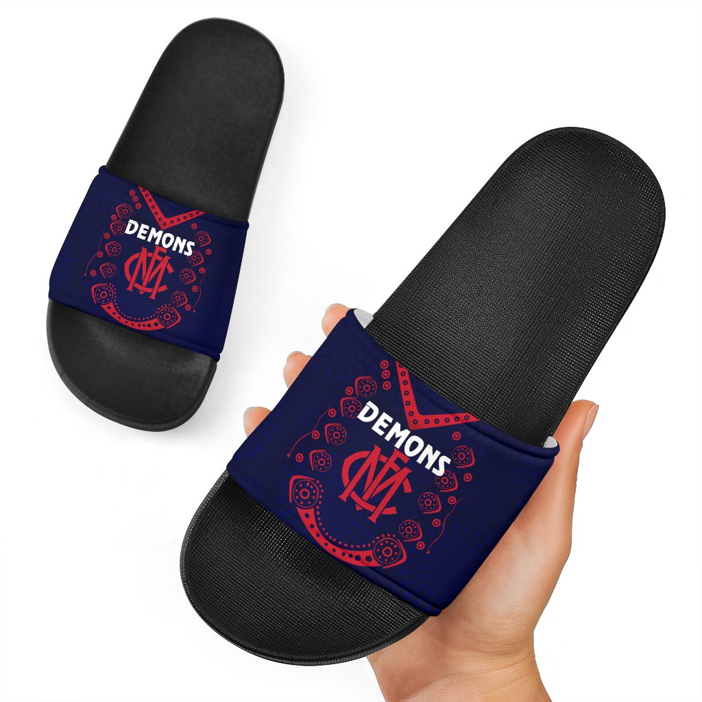 melbourne-demons-indigenous-slide-sandals-football