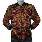 aboriginal-mens-bomber-jacket-aboriginal-dot-painting-flowers-style-ver02