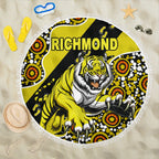 richmond-beach-blanket-indigenous-tigers