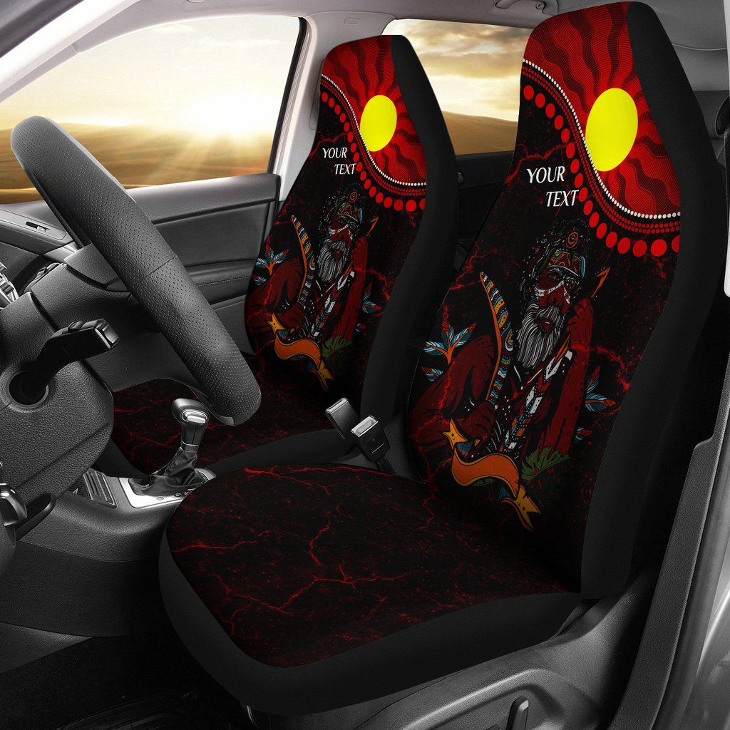 custom-aboriginal-car-seat-covers-indigenous-people-and-sun