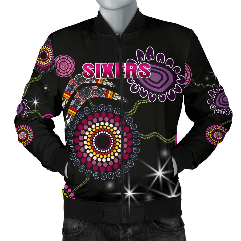 sydney-mens-bomber-jacket-sixers-indigenous-black
