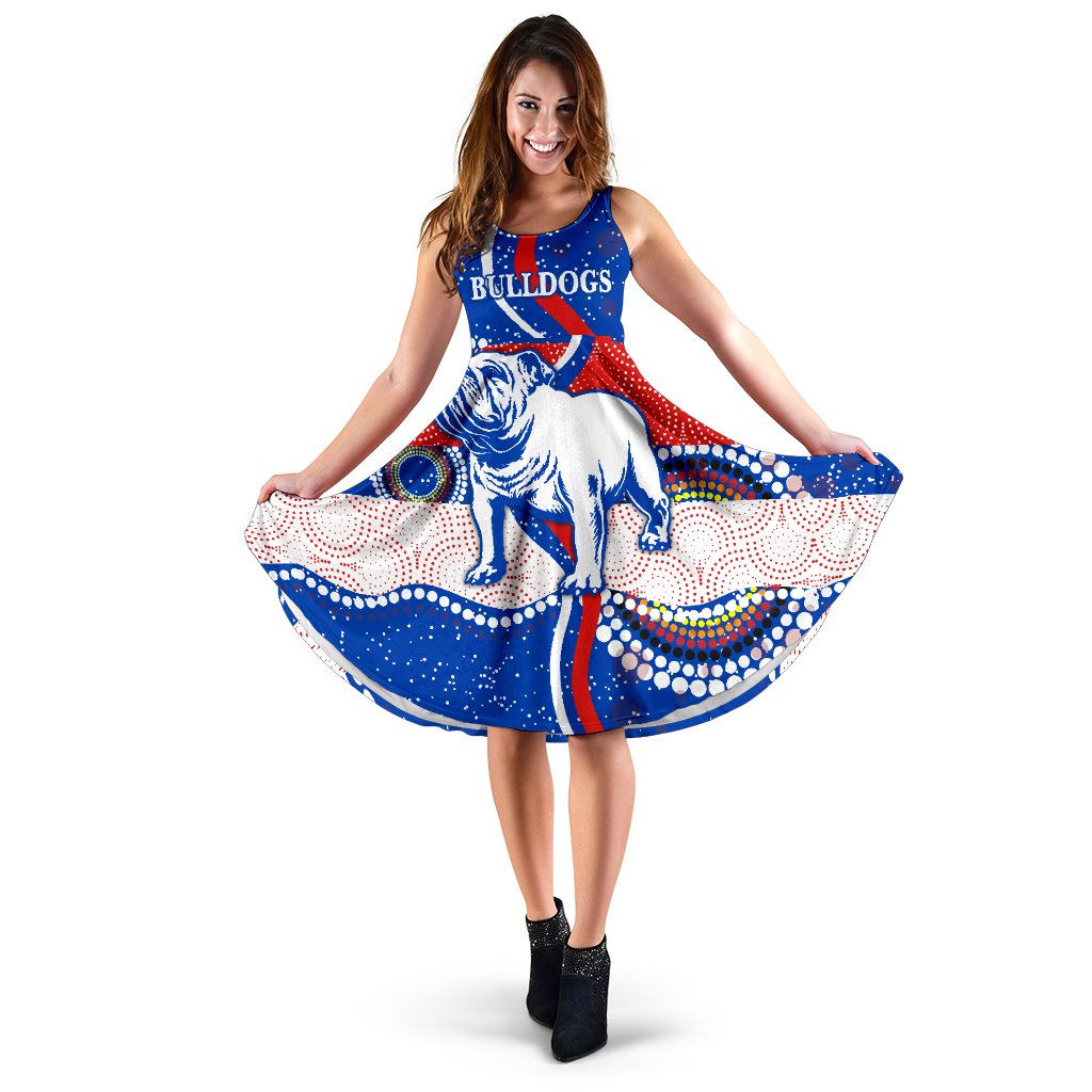 Western Women's Dress Bulldogs Unique Indigenous - Vibe Hoodie