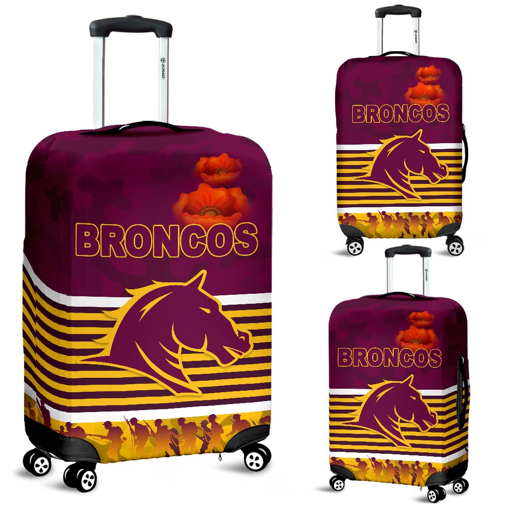 brisbane-broncos-luggage-covers-anzac-day-simple-style-maroon