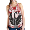 Sydney Women Racerback Tank Indigenous Swans - Vibe Hoodie