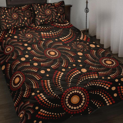 aboriginal-quilt-bed-set-aboriginal-circle-dot-painting-patterns