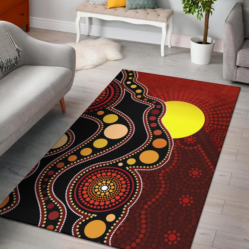 aboriginal-area-rug-australia-aboriginal-lives-matter-flag-circle-dot-painting-art
