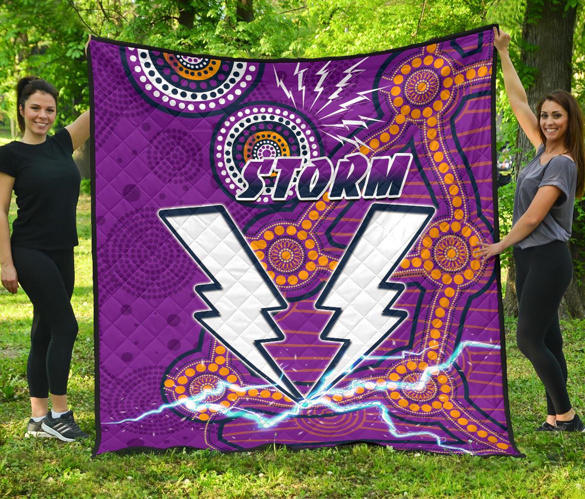 storm-premium-quilt-melbourne-indigenous-thunder