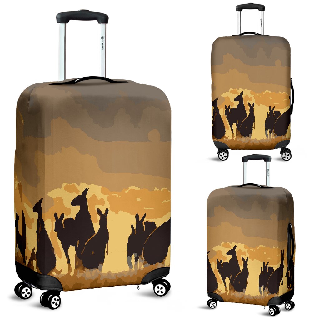 luggage-cover-kangaroo-suitcase-family-sunset-painting-ver02a