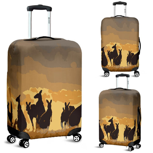 luggage-cover-kangaroo-suitcase-family-sunset-painting-ver02a