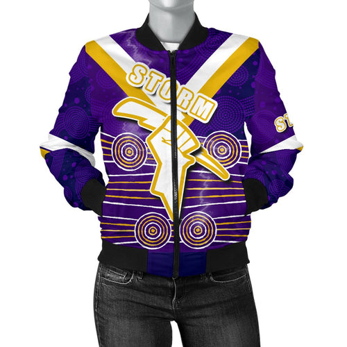 storm-women-bomber-jacket-indigenous-melbourne