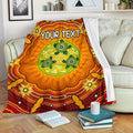 custom-text-aboriginal-premium-blanket-turtle-circle-dot-painting-art