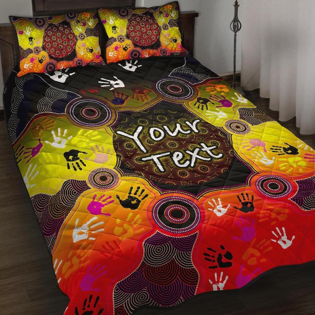 custom-aboriginal-quilt-bed-set-indigenous-circle-dot-painting-hand-art