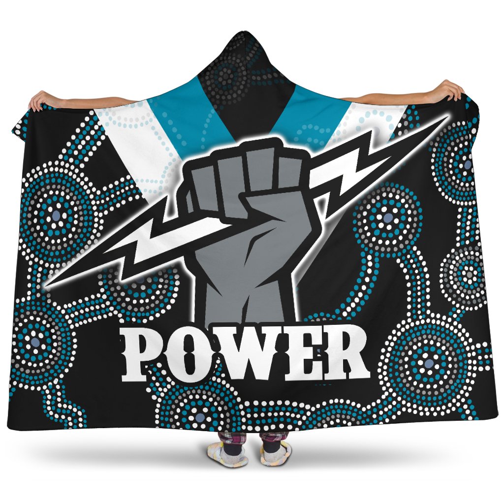 port-adelaide-hooded-blanket-power