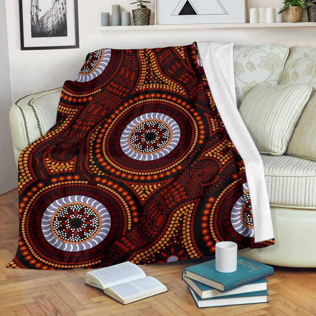 aboriginal-premium-blanket-aboriginal-human-dot-painting-art