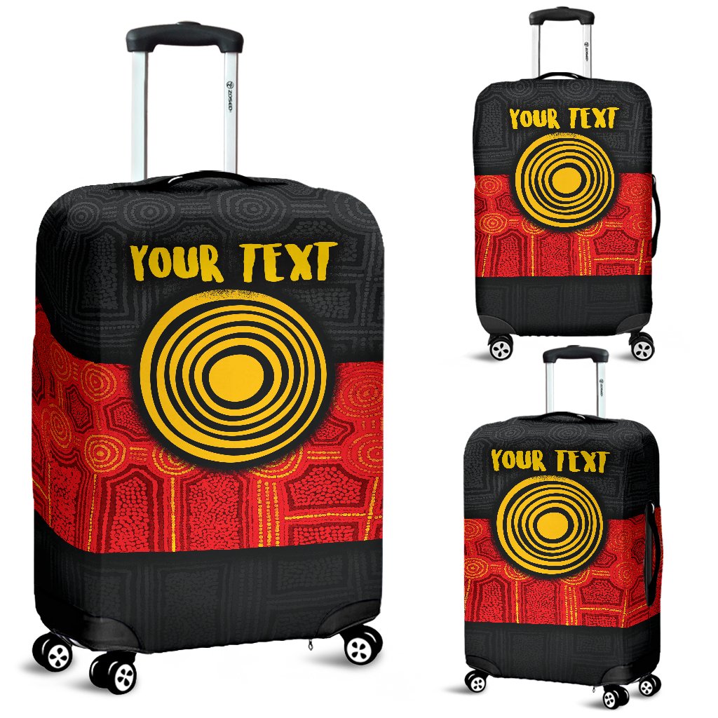 personalised-aboriginal-luggage-covers-aussie-indigenous-flag