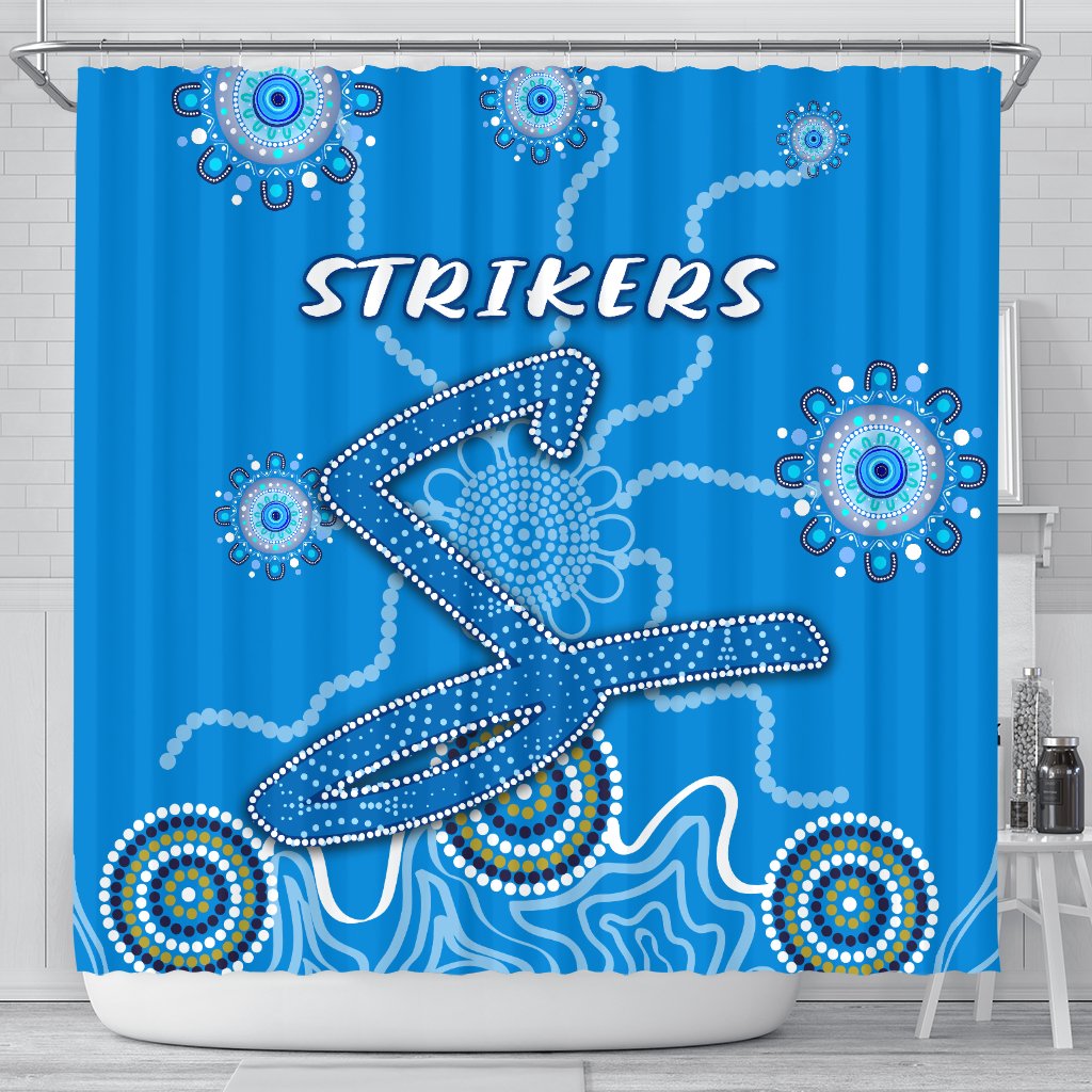strikers-shower-curtain-indigenous-blue-energy