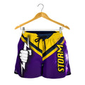 Melbourne All Over Print Women's Shorts Thunder - Vibe Hoodie
