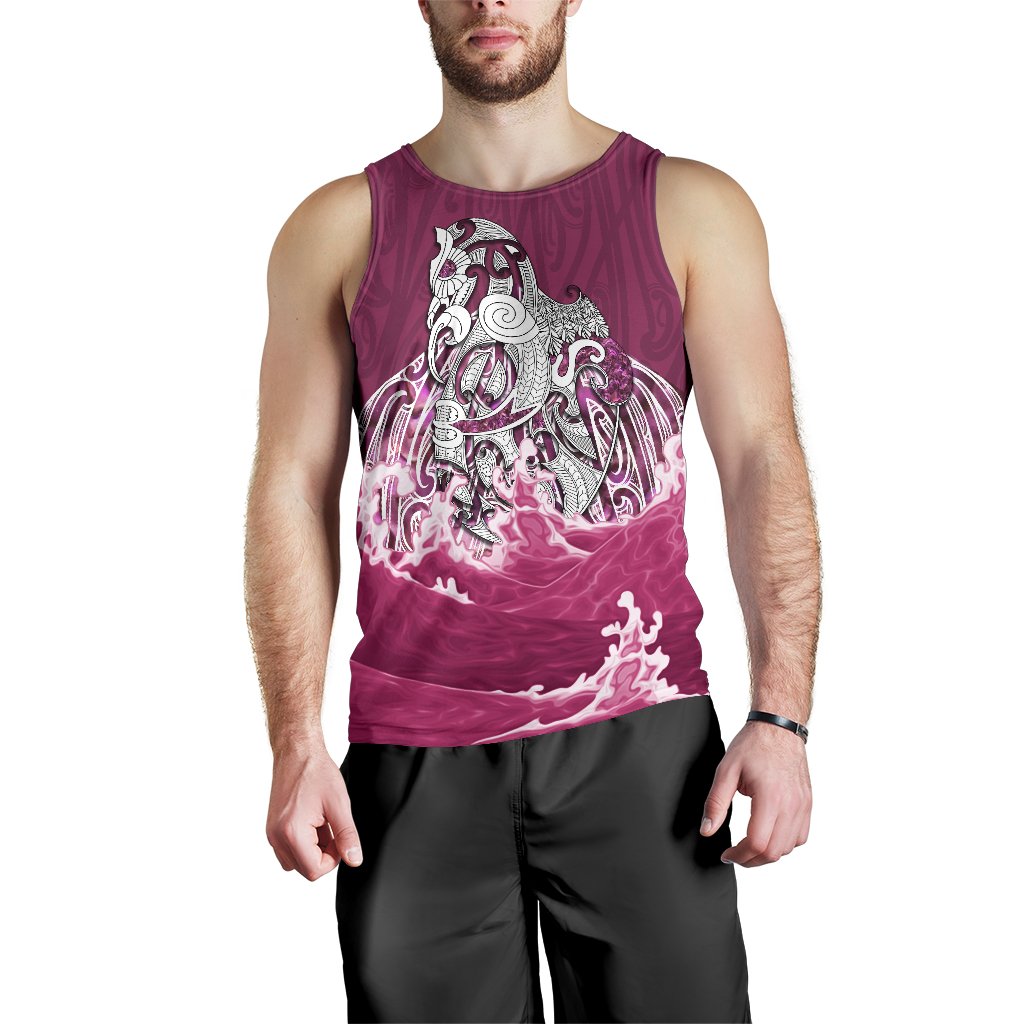 maori-manaia-the-blue-sea-mens-tank-top-pink