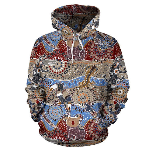 aboriginal-hoodie-koala-kangaroo-kookaburra-australian-animals