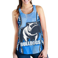 Bulldogs Women's Racerback Tank Indigenous Snappy - Vibe Hoodie