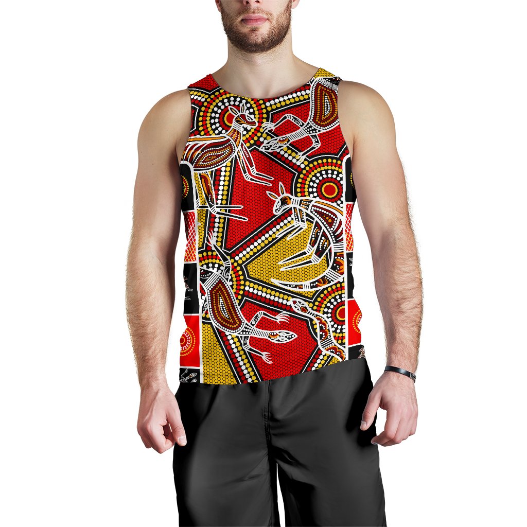 aboriginal-mens-tank-top-kangaroo-dot-painting-patterns