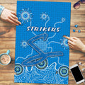 strikers-premium-wood-jigsaw-puzzle-indigenous-blue-energy