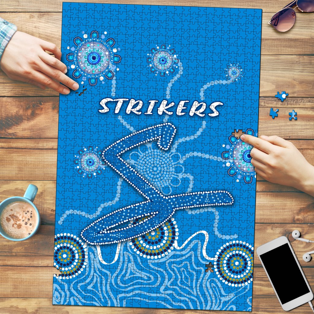 strikers-premium-wood-jigsaw-puzzle-indigenous-blue-energy