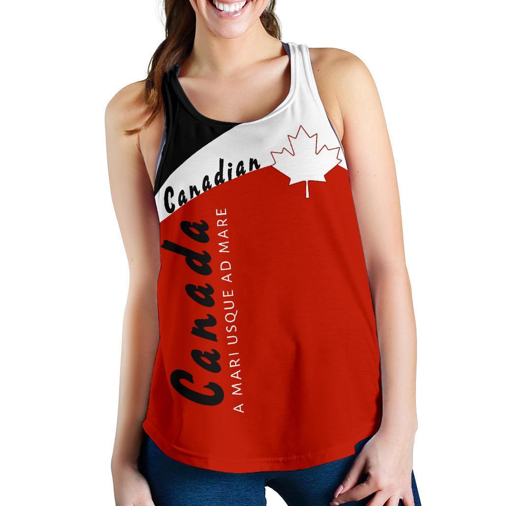 Canada Racerback Tank - Vera Style - Vibe Hoodie