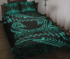 aotearoa-quilt-bed-set-turquoise-maori-manaia-with-silver-fern-1