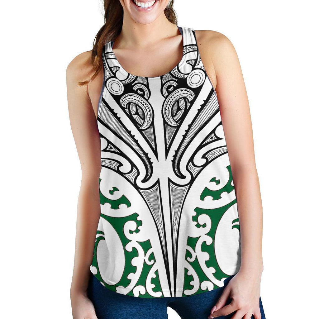 Maori Te Manaia Tattoo Women Tank Top - Vibe Hoodie