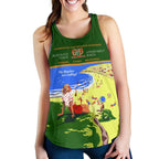 Racerback Tank - Queensland Tank Top Vintage Poster - Women - Vibe Hoodie