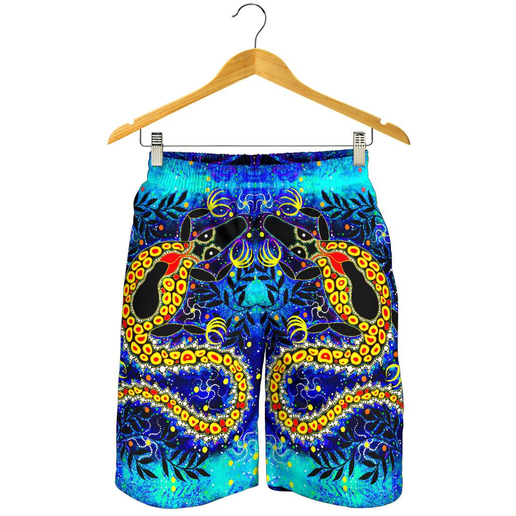 aboriginal-mens-shorts-indigenous-crocodile