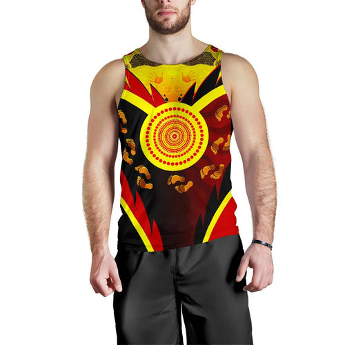aboriginal-mens-tank-top-indigenous-flag-with-footprint-hand-art