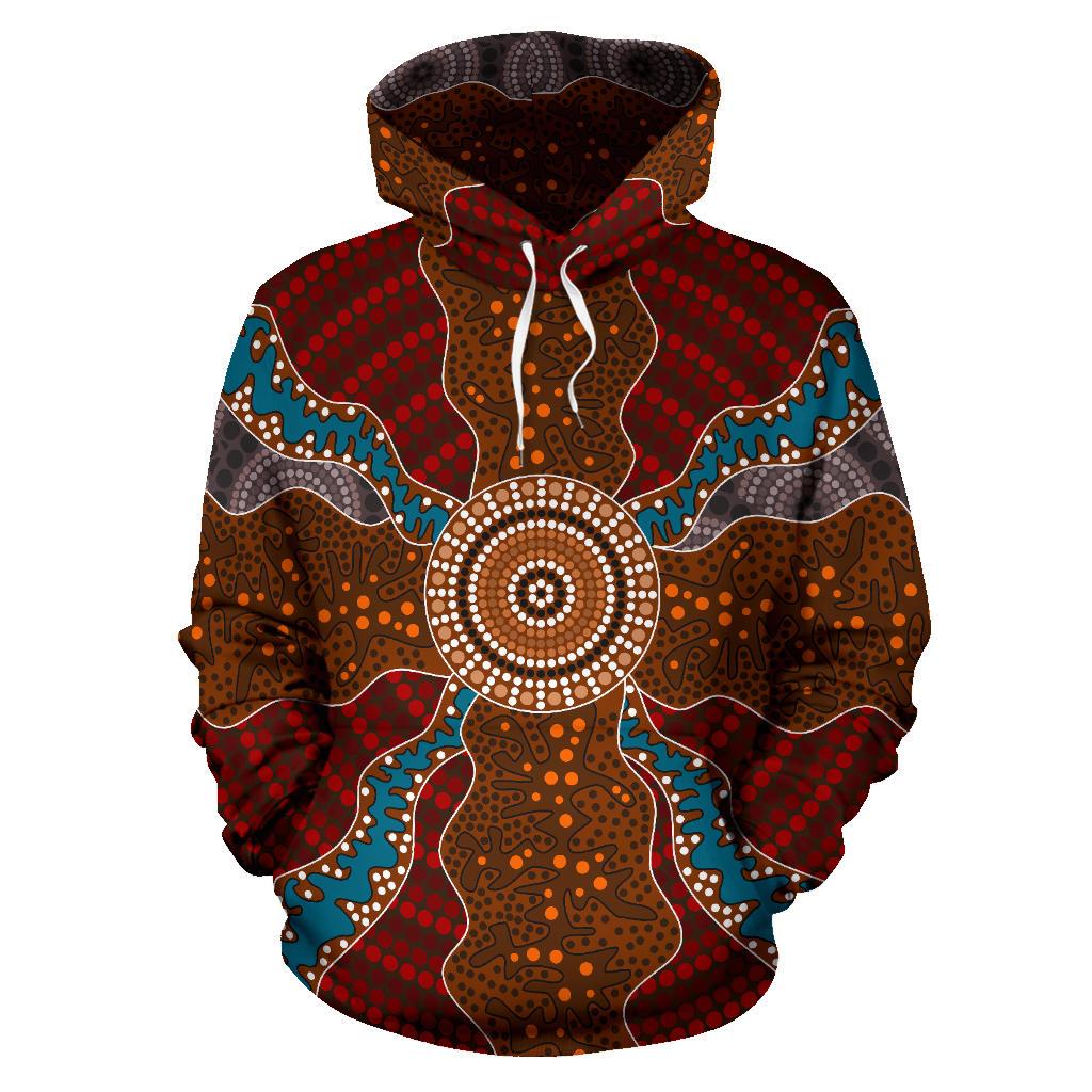 aboriginal-hoodie-circle-dot-painting-indigenous-patterns